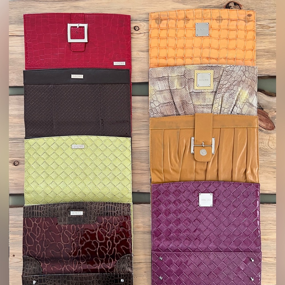 Bundle Of 8 Miche Classic Interchangeable Shells Create Your Own Purse